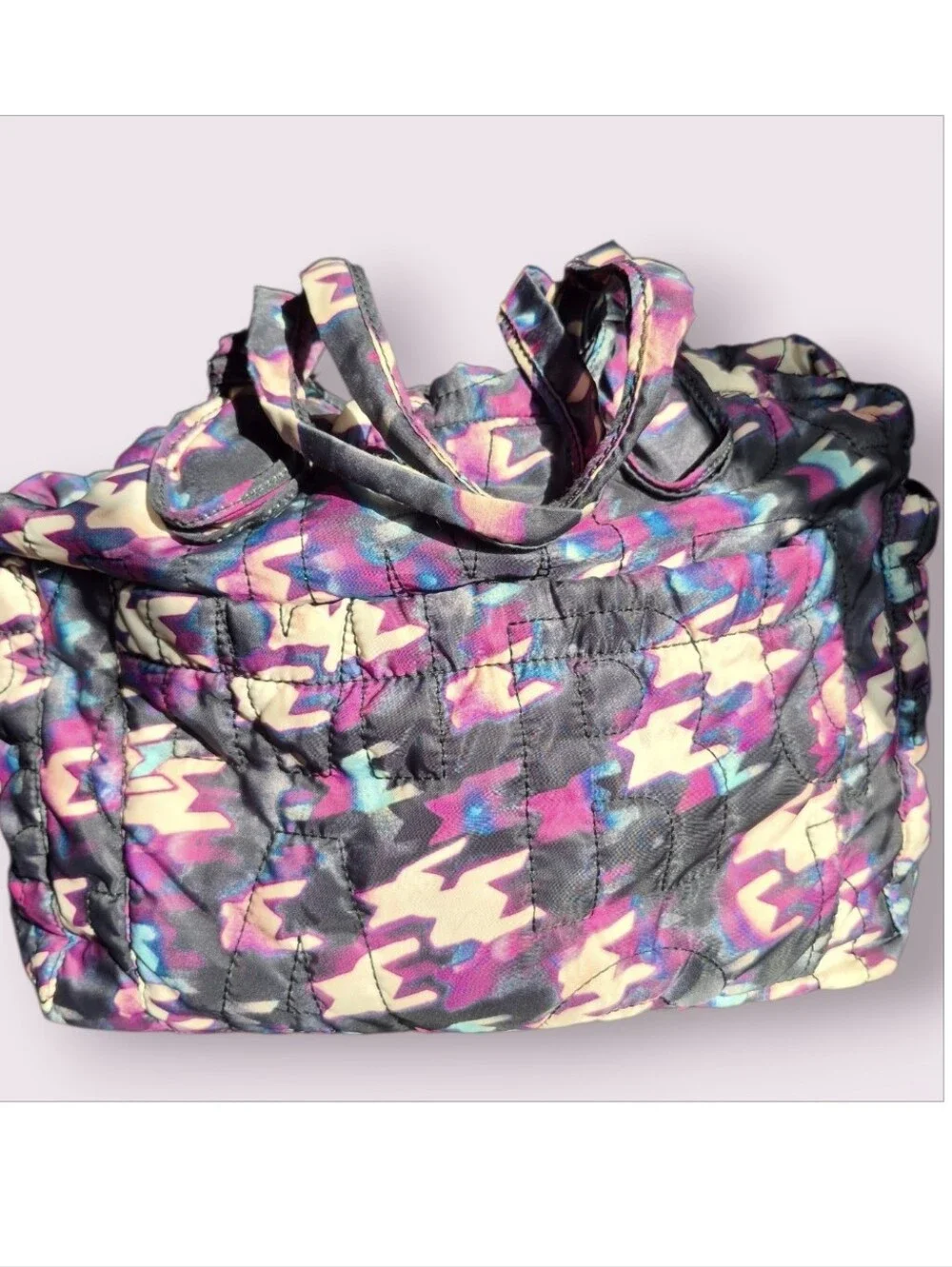 Marc by Marc Jacobs Eliz-A-Baby Printed Nylon Diaper Bag/Eliza Tote Shoulder Bag